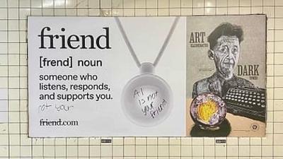 Mit offenen Augen: Friend - die nicht nur beliebte KI-Halskette