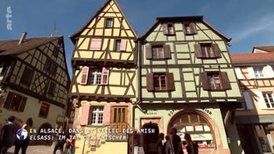 Stadt Land Kunst: Elsass, Frankreich
