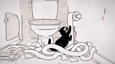 Verdammte Katze!: Katzenklo