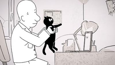 Verdammte Katze!: Ein wichtiges Telefonat