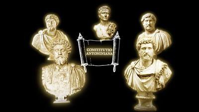 Zahlen schreiben Geschichte: 212 - Constitutio Antoniniana