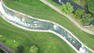 Abendschau - Der Süden: Bangen um Olympia: Augsburgs Kampf ums Wasser Abendschau - Der Süden: Bangen um Olympia: Augsburgs Kampf ums Wasser