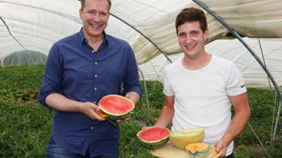 Aufgegabelt von Alexander Herrmann: Galloway-Rinder aus der Oberpfalz und Melonen aus Oberbayern