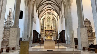 Aus dem Eichstätter Dom: Einführung des neuen Eichstätter Bischofs Christian Würtz