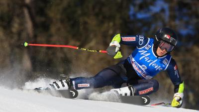 Blickpunkt Sport: Ski-Weltcup Kronplatz: Riesenslalom Frauen 1. Lauf