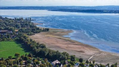 BR24: Zu viel Hitze, zu wenig Regen: Bodenseepegel sinkt weiter