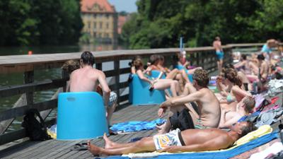 BR24: Heiß, heißer, Freistaat: Hitze-Wochenende in Bayern