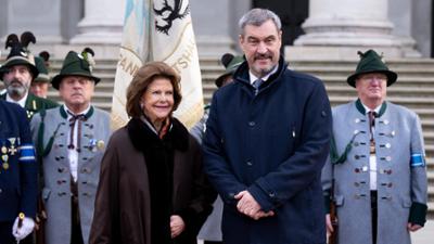 BR24 extra: Königin Silvia von Schweden besucht Bayern