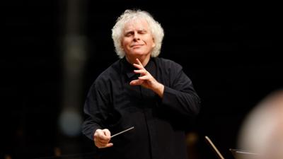 BR-KLASSIK: Simon Rattle dirigiert Mozart: Symphonie Nr. 40