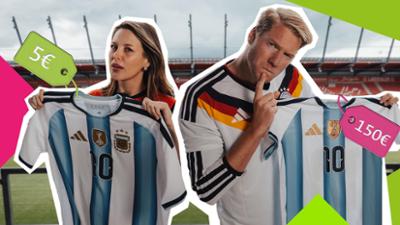 Das schaffst du nie: Erkenne das Fake WM Trikot