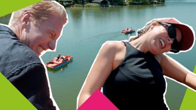 Das schaffst du nie: Verfolgungsjagd auf dem See