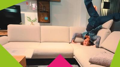 Das schaffst du nie: Flieg raus aus dem Möbelhaus!