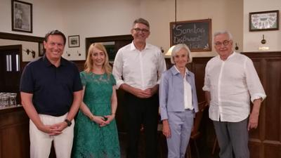 Der Sonntags-Stammtisch: Mit Melanie Amann und Wolfram Weimer