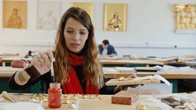 Die Goldschlägerei in Schwabach