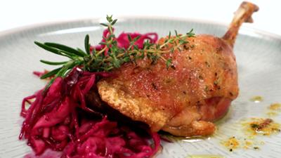 Einfach. Gut. Bachmeier: Entenkeule, bayerische Bouillabäs und Melonen-Kaltschale