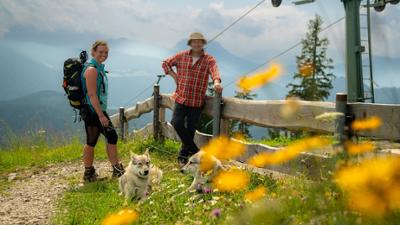 freizeit: Wandern mit Hund
