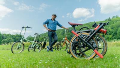 freizeit: Einfach einklappen · Unterwegs mit dem Faltrad