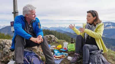 Gipfeltreffen: Werner Schmidbauer trifft Sabine Sauer