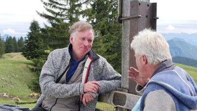 Gipfeltreffen: Werner Schmidbauer trifft Christian Springer