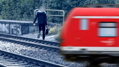 Kontrovers: Lebensgefahr im Gleisbett