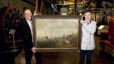 Kunst + Krempel: Ein Seestück voller Geschichte · Gemälde und mehr