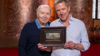 Kunst + Krempel: Niederländisches Seestück mit Rätsel · Ölgemälde und mehr