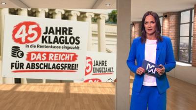 mehr/wert: Rentendebatte, Sozialrecht, Lebensmittel
