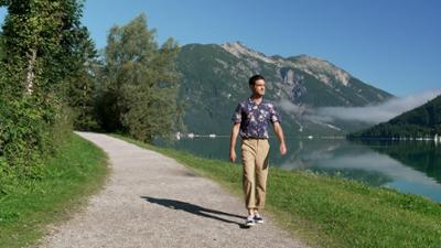 Musik in den Bergen: Dominik Glöbl rund um den Achensee unterwegs