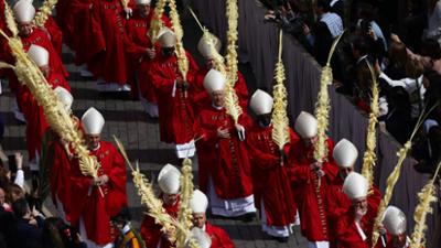 Palmsonntag in Rom: Gottesdienst mit Papst Leo XIV.