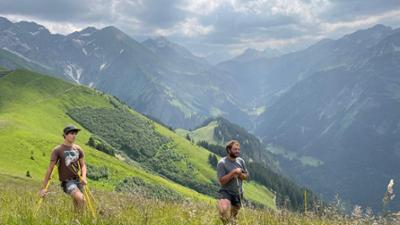 Sommer im Allgäu: · Das Rappenalptal