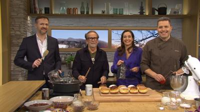 Wir in Bayern: Ganze Sendung: Schlagzeuger Curt Cress, Pflegezusatzversicherung, Krapfen