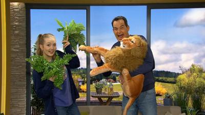 Wir in Bayern: Ganze Sendung: Tierreporterin, Welche Rolle spielt beim Essen die Uhrzeit?, Hendlbrust mit blauem Ka