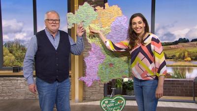 Wir in Bayern: Ganze Sendung: Pflanzen gegen lästige Gartenbesucher, Fränkischer Spargelsalat mit Mandelforelle