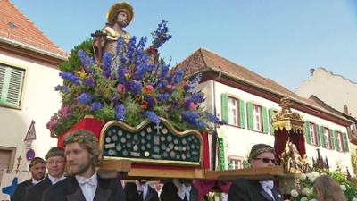 Zwischen Spessart und Karwendel: Fronleichnam in Bamberg