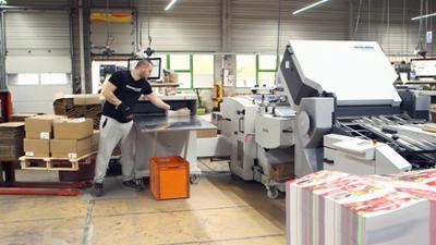 Ich mach's!: Schwere Maschinen, zartes Papier