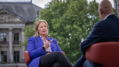 Bericht aus Berlin: ARD-Sommerinterview: Bärbel Bas Bericht aus Berlin: ARD-Sommerinterview: Bärbel Bas