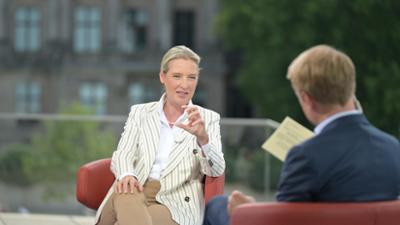 Bericht aus Berlin: ARD-Sommerinterview: Alice Weidel Bericht aus Berlin: ARD-Sommerinterview: Alice Weidel