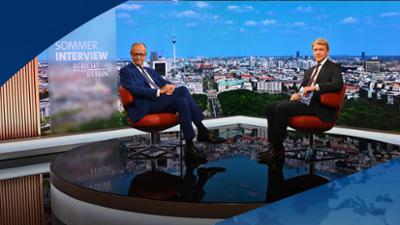 Bericht aus Berlin: Das Interview I Friedrich Merz (CDU) im ARD-Sommerinterview