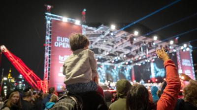 Europa Open Air 2024: des hr-Sinfonieorchesters und der EZB