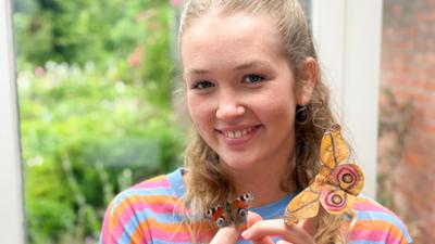 Nina und die Haustiere: Schmetterling