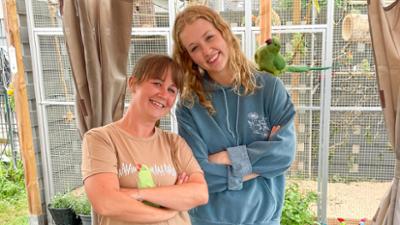 Nina und die wilden Tiere: Papageien-Alarm am Rhein