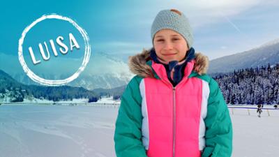 Pferderennen im Schnee