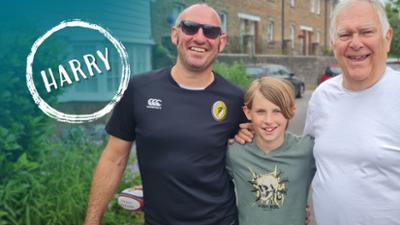 Rugby und Rezepte - Harry lebt seinen Traum