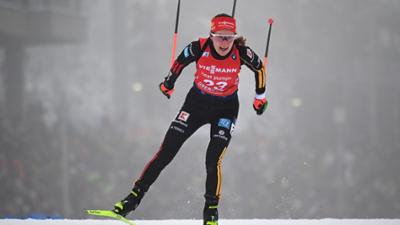Sportschau: Der Biathlon-Sprint der Frauen in Oberhof