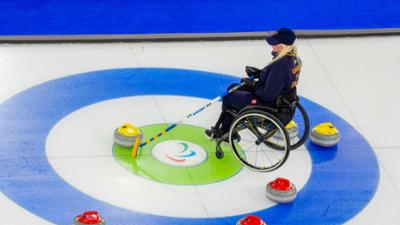 Sportschau Paralympics 2026: Rollstuhlcurling: Mixed, Schweden - Slowakei im Re-Live