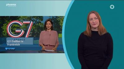 Tagesschau: mit Gebärdensprache 20:00 Uhr,