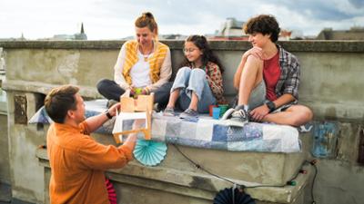 Tiefwassertaucher unterm Dach