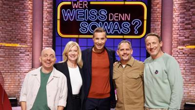 Wer weiß denn sowas?: Caroline Peters und Moritz Bleibtreu