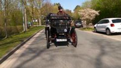 Benz Victoria, das älteste Fahrzeug auf Deutschland Straßen