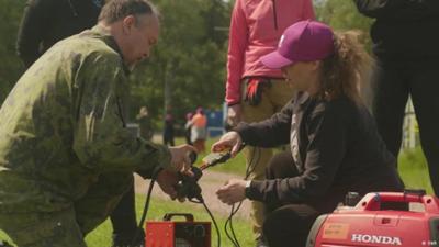 Finnland stärkt seine Grenze zu Russland